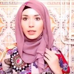 吃瓜阿姨戴头巾视频